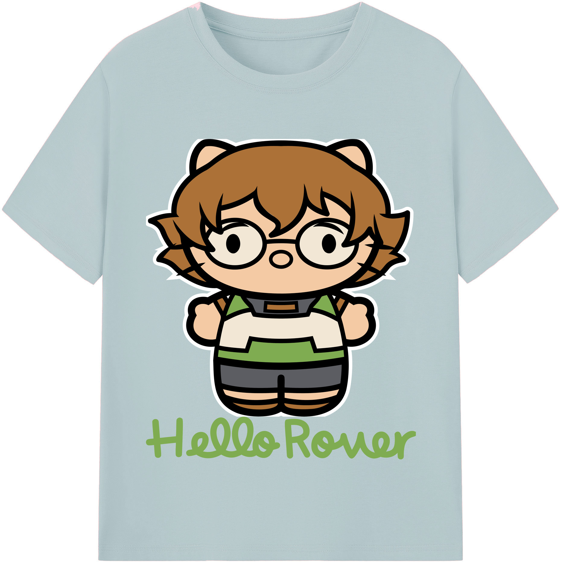 （画像用） Hello Kitty ハローキティ 綿100％半袖Tシャツ（フロントプリント）